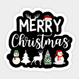 Merry Christmas Sticker